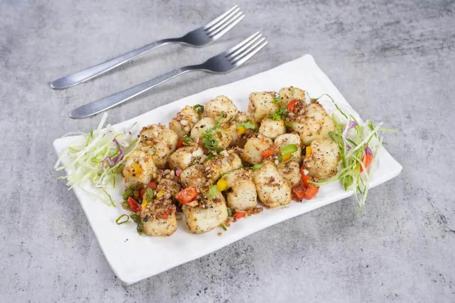 Paneer Paper Salt at Leval-1 Restaurant & Caterers, Surat
