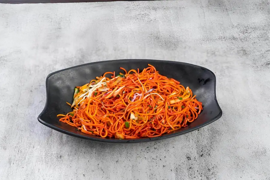 Schezwan Noodles at Leval-1 Restaurant & Caterers, Surat