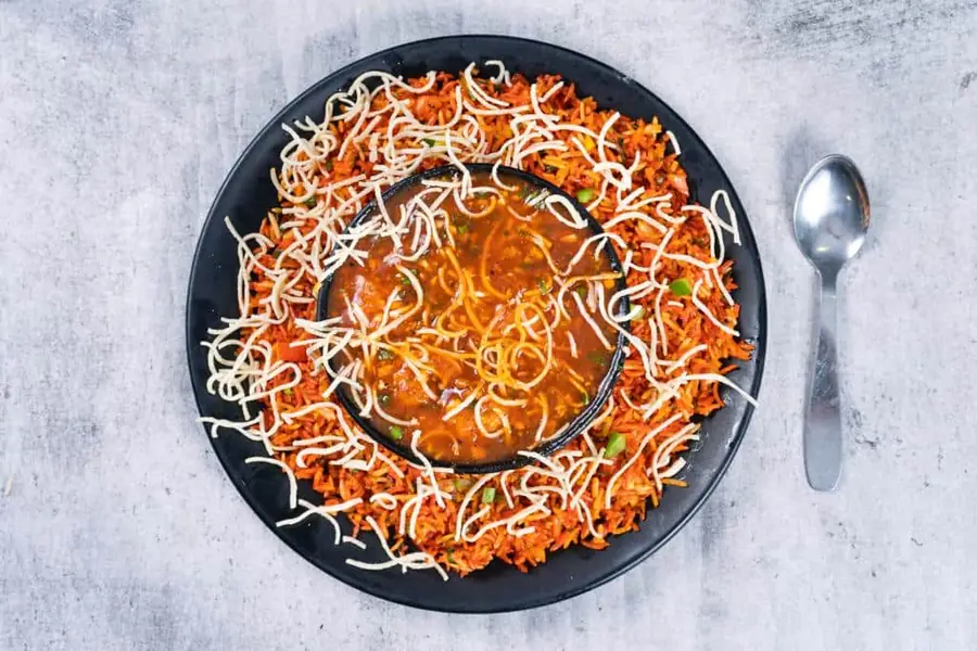 Veg Triple Fried Rice at Leval-1 Restaurant & Caterers, Surat